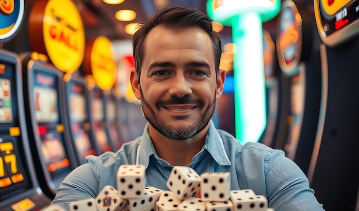 Pengguna memasukkan kode promo di aplikasi hiburan digital dengan aman