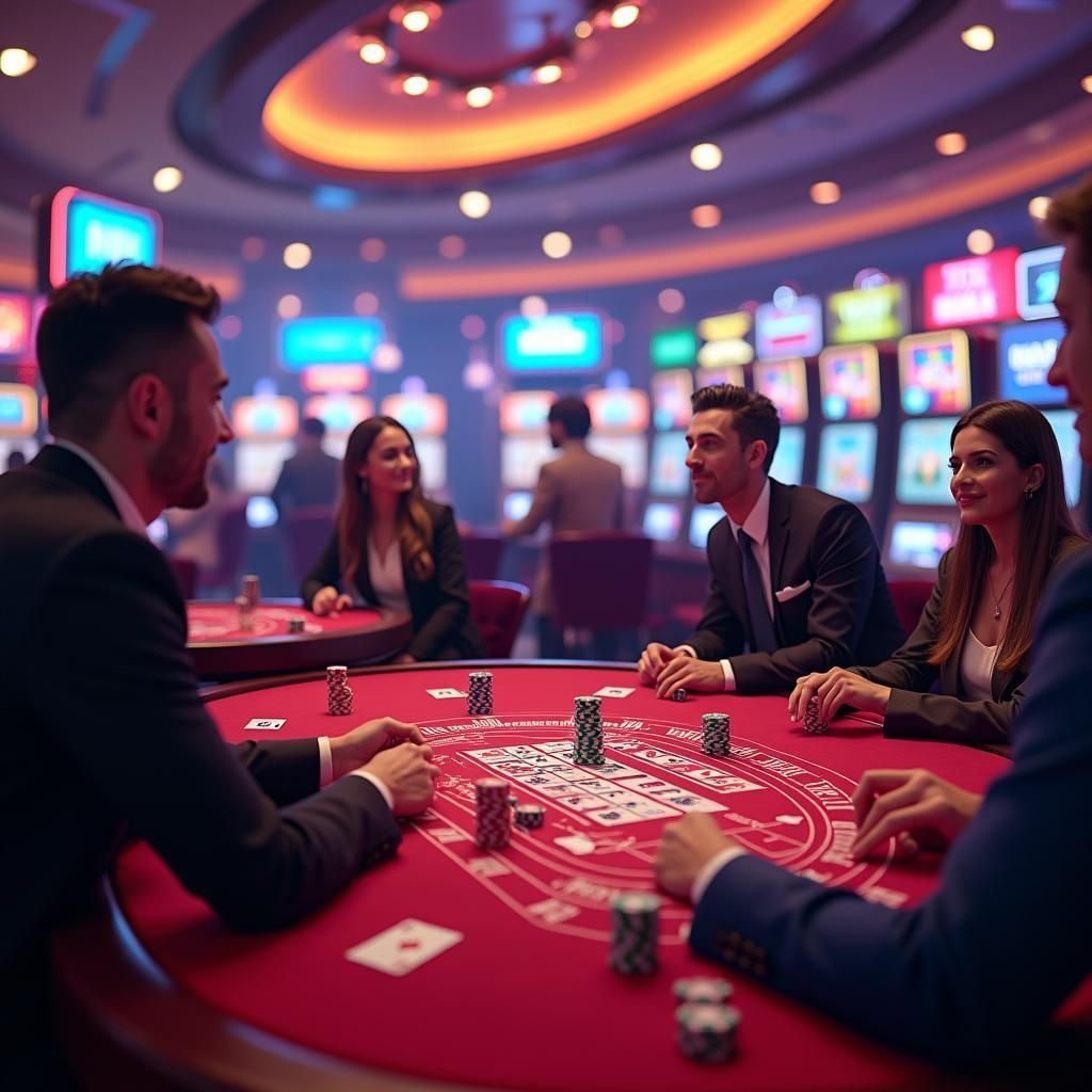 Ilustrasi sistem keamanan data dan privasi pengguna dalam hiburan slot online